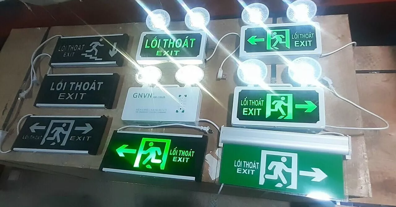 Đèn Exit, Đèn Khẩn Cấp