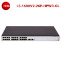Switch H3C Layer 2 6 Port Gigabit LS 1600V2