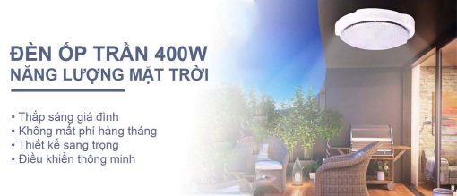 den nang luong op tran 400w jd l400