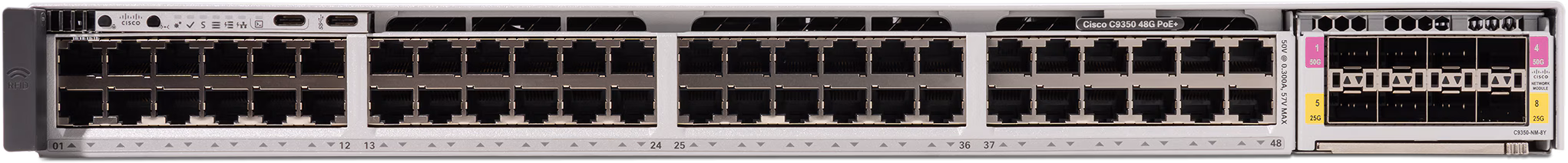 Switch Cisco C9350-48P Smart Switch 48 port PoE+ tại Đà Nẵng