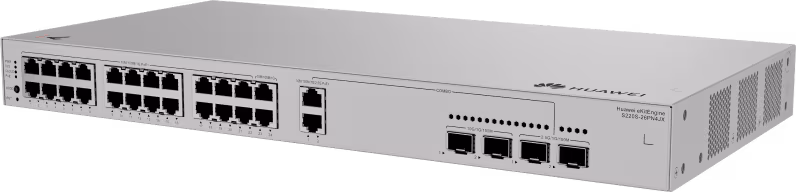 Switch Huawei eKitEngine S220S-26PN4JX PoE 2.5G combo 10G tại Đà Nẵng