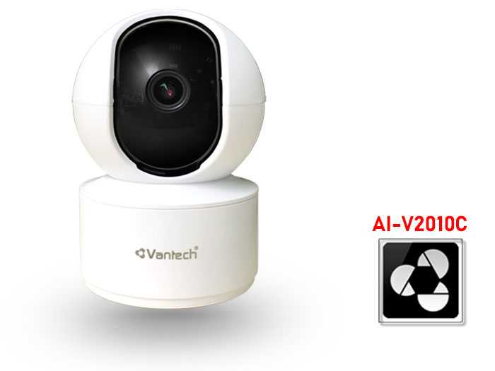 Camera WiFi AI Vantech AI-V2010C 4MP Robot quay quét 1 Camera WiFi AI Vantech AI-V2010C 4MP Robot quay quét tại Đà Nẵng